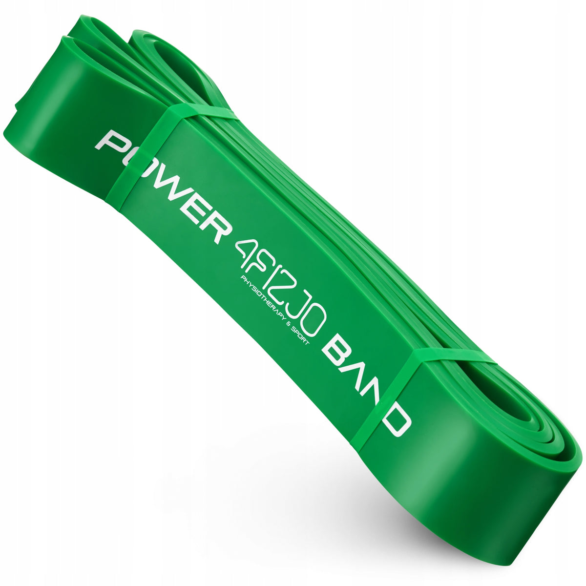 2X rubber power band green P04