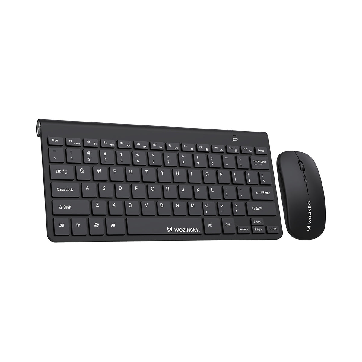 2x 2.4 GHz Wireless Mouse Keyboard Set - Black