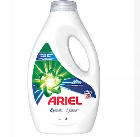 2x ARIEL LIQUID MOUNTAIN SPRING 1,0L