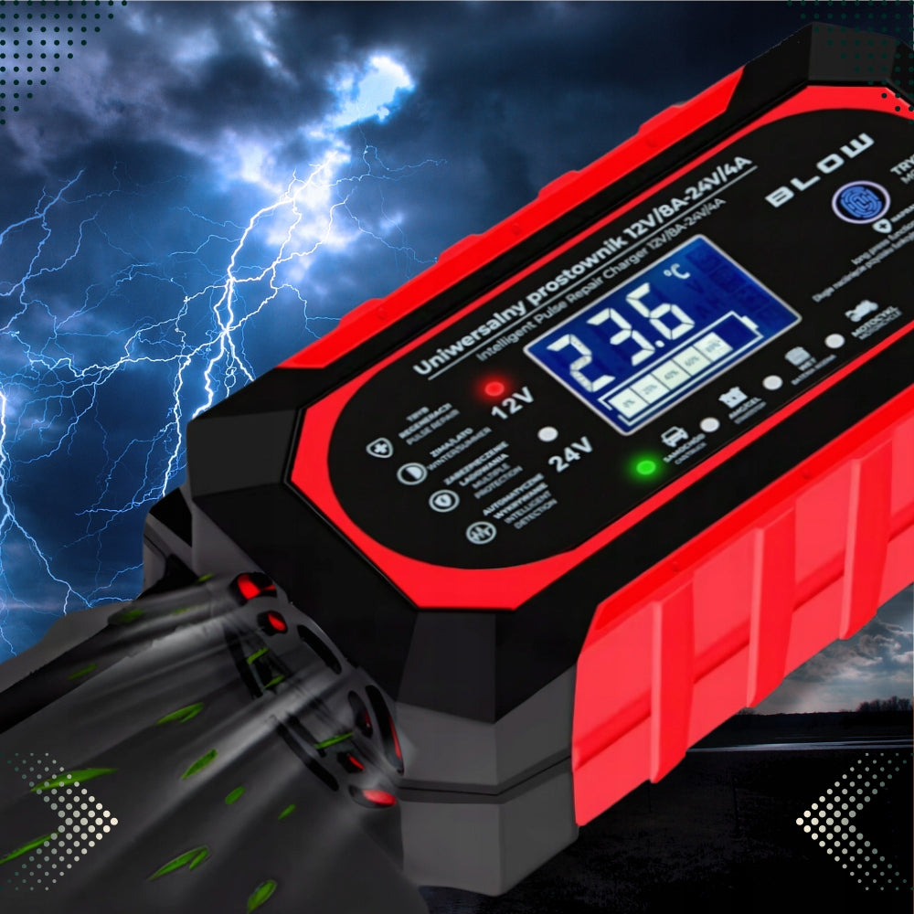2x Automatic Rectifier Blow 12v 24v 8a Z Battery Repair Function Brand Blow
