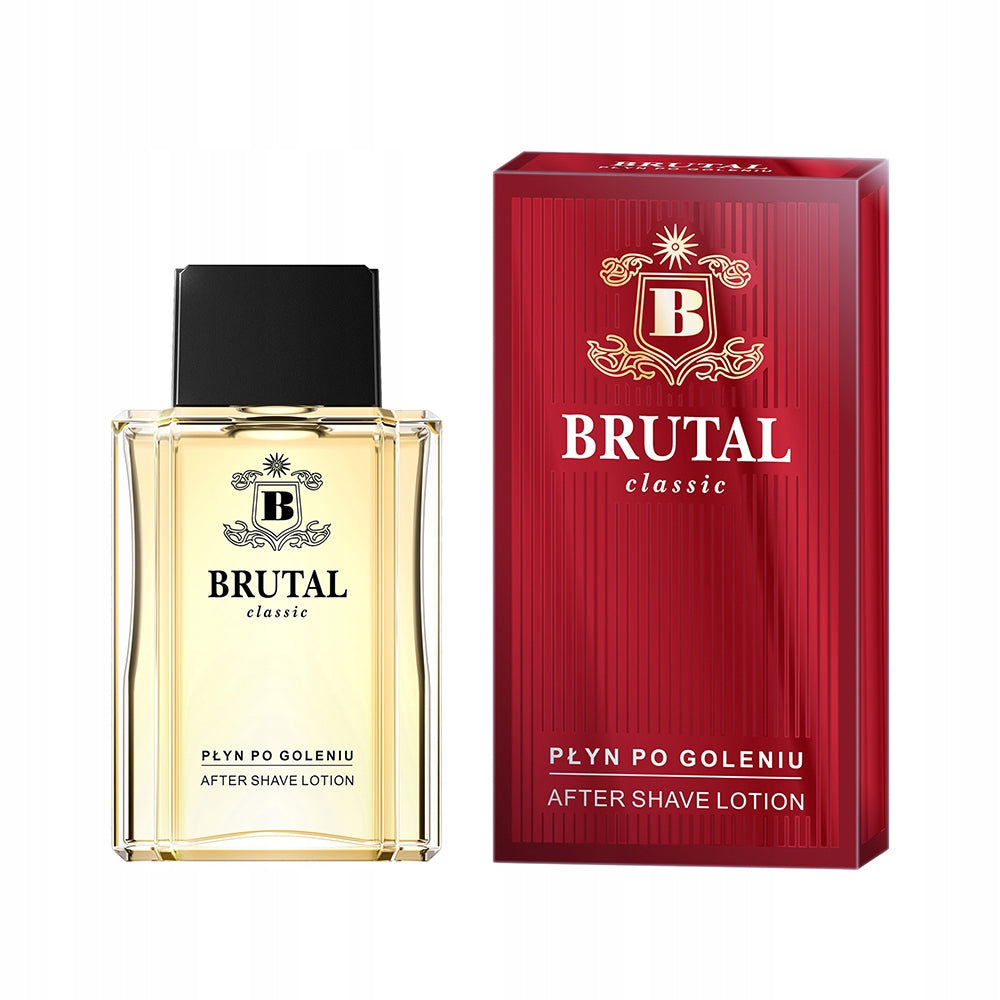 2x BRUTAL CLASSIC WATER ASL AFTERSHAVE 100ml