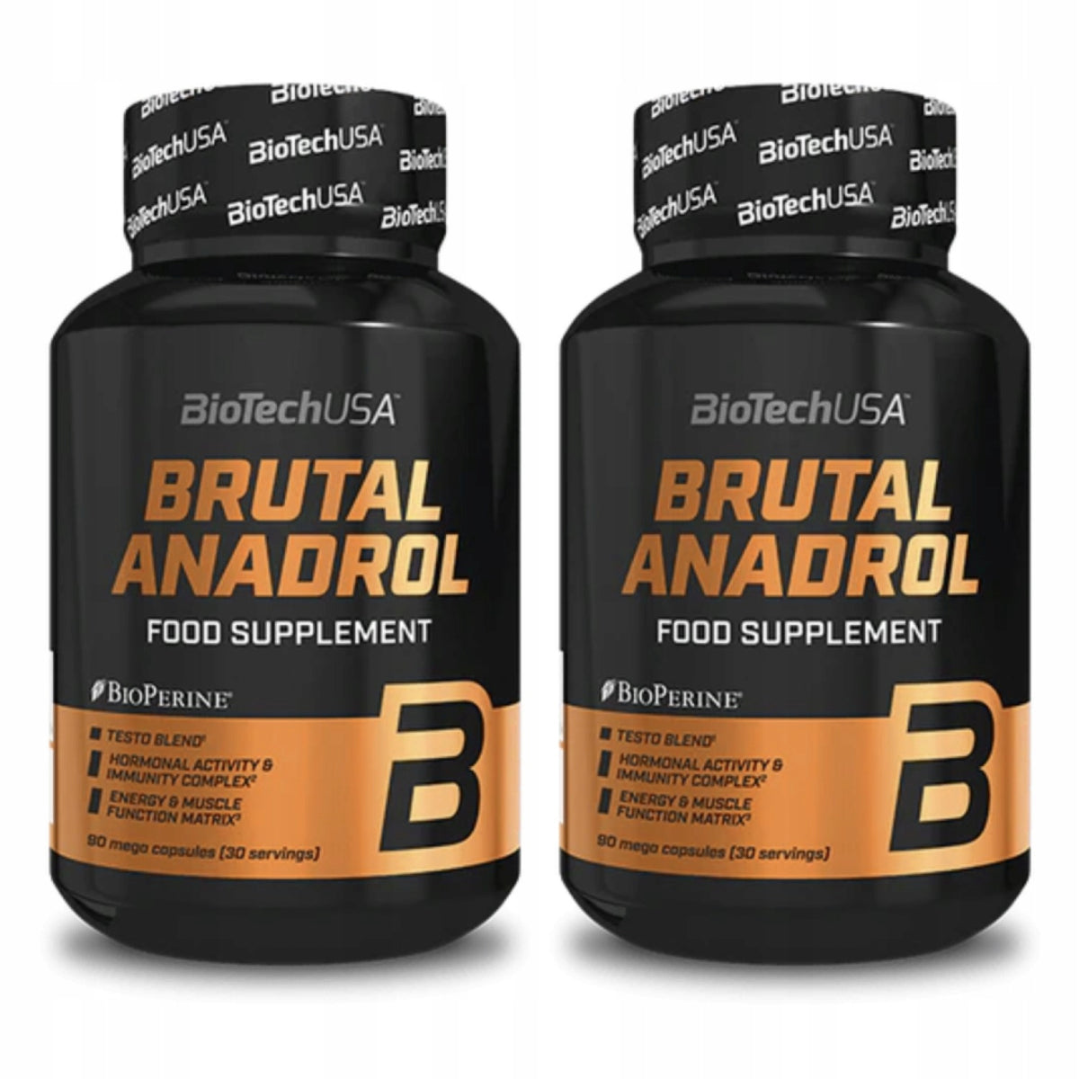 2x BioTech USA Brutal Anadrol 90 capsules