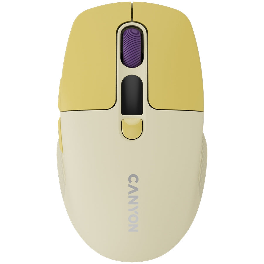2x CANYON Wireless Mouse MW-26 LCD Quiet Two Modes