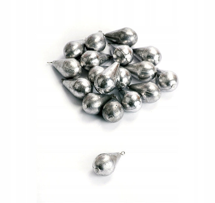 2x CLASSIC TEARDROP WEIGHT WITH SWIVEL-20,0 g