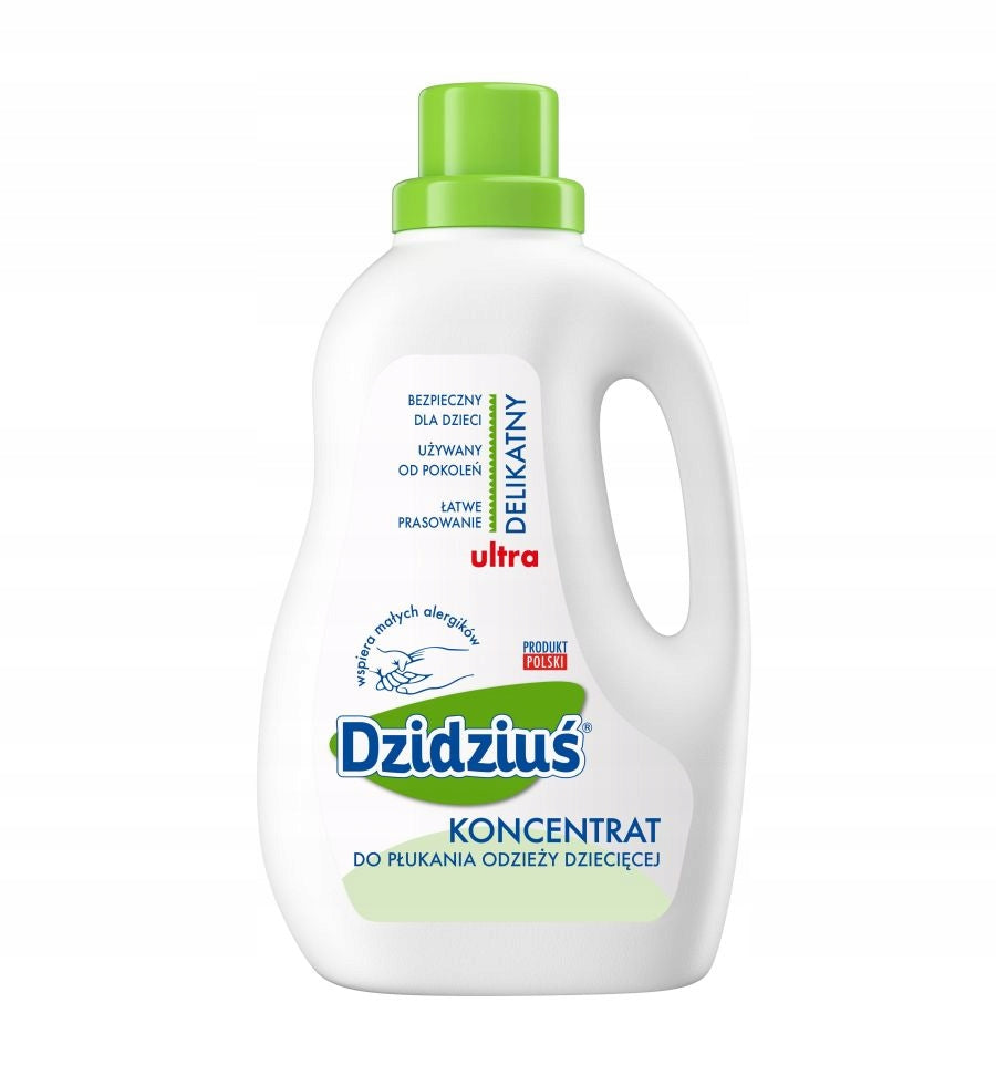 2x DZIDZIUŚ CHILDREN'S CLOTHES RINSE CONCENTRATE 1,5L