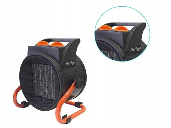 2x ELECTRIC HEATER 25KW HEATER FOR HOME WORKSHOP FOR WINTER HEATER