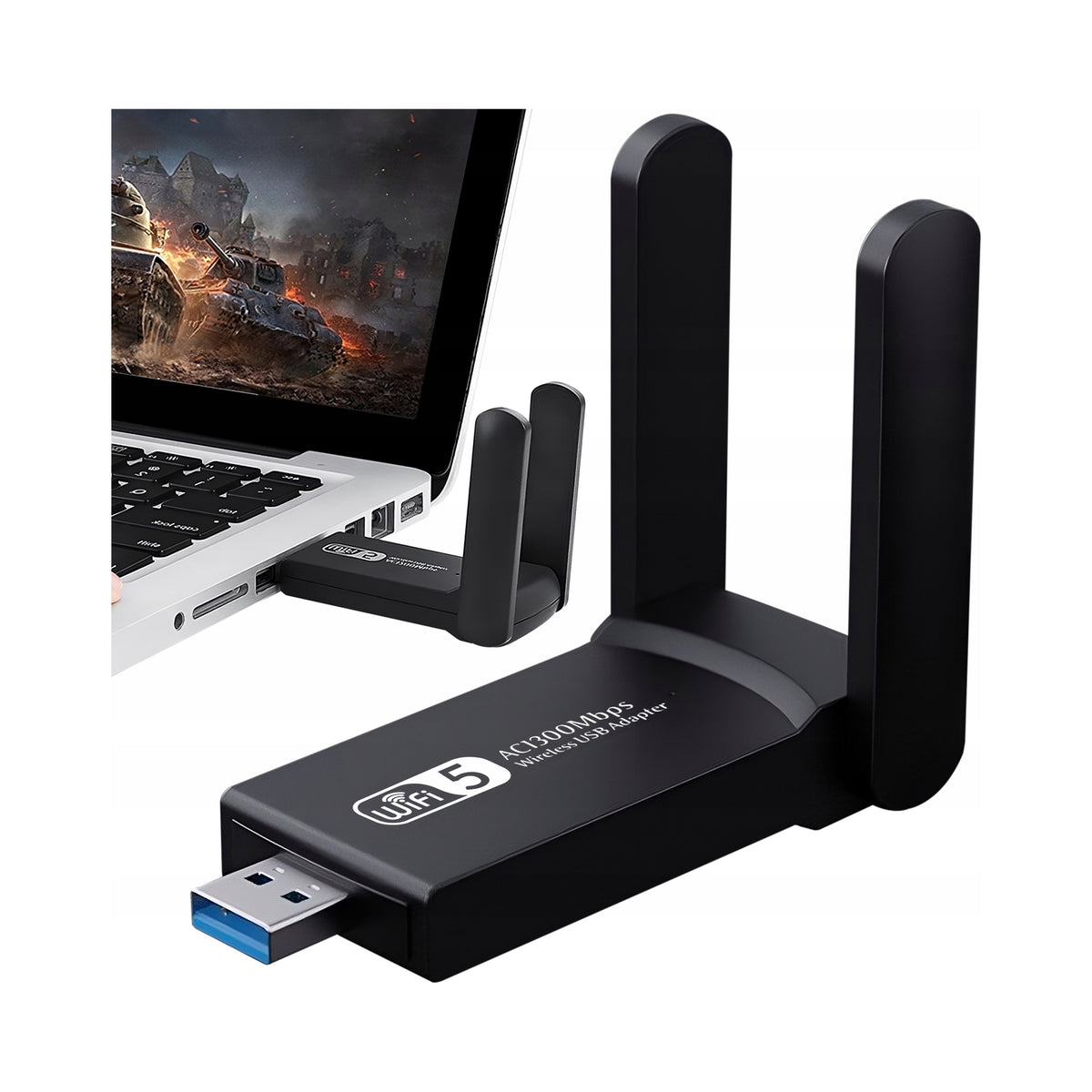 2x External Network Card Retoo 1300 Mb S