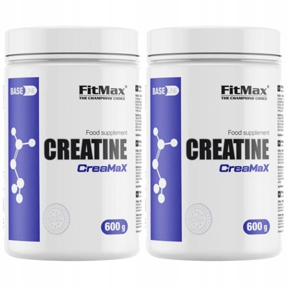 2x FitMax Creatine CreaMaX 600g STRENGTH POWER