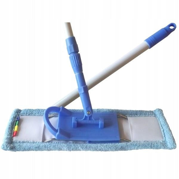 2x Flat Mop With Stick 120 Cm