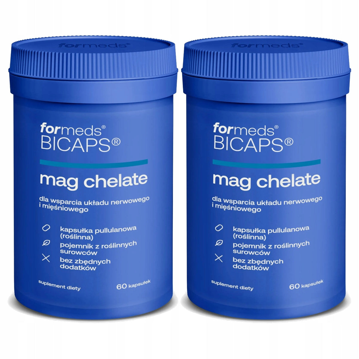 2x ForMeds Bicaps Mag Chelate 60 capsules