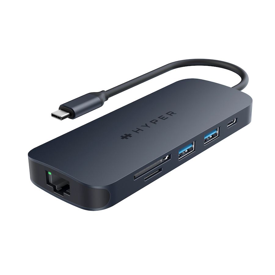 2x HyperDrive Next 8-Port USB-C Hub with 140W Power Delivery | Ethernet LAN (RJ-45) Port 1 |