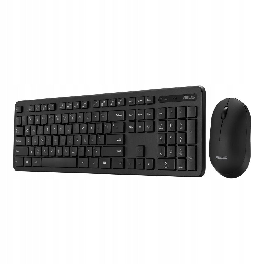 2x Keyboard + Mouse Set Asus CW100 Wireless Keyboard and Mouse Set Blac Manufacturer ASUS