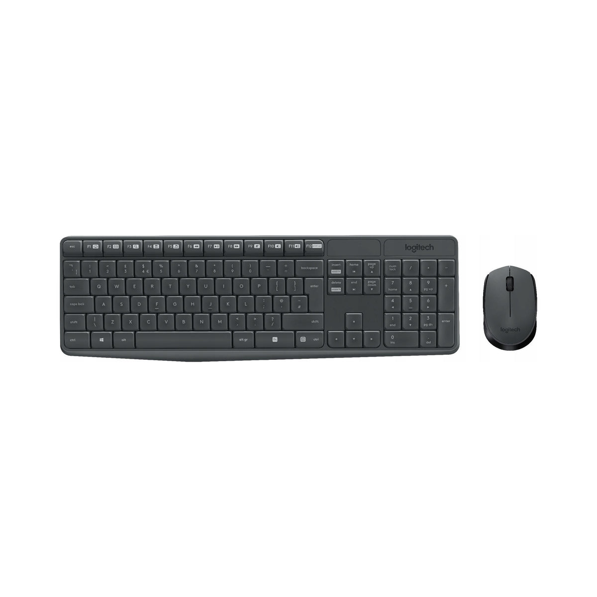 2x Keyboard + membrane mouse set Logitech MK235 920-007931 (USB 3.0;