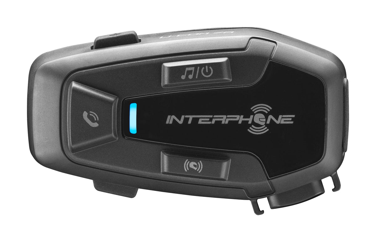 2x Motorcycle Intercom INTERPHONE U-COM 7R, set for 1 helmet