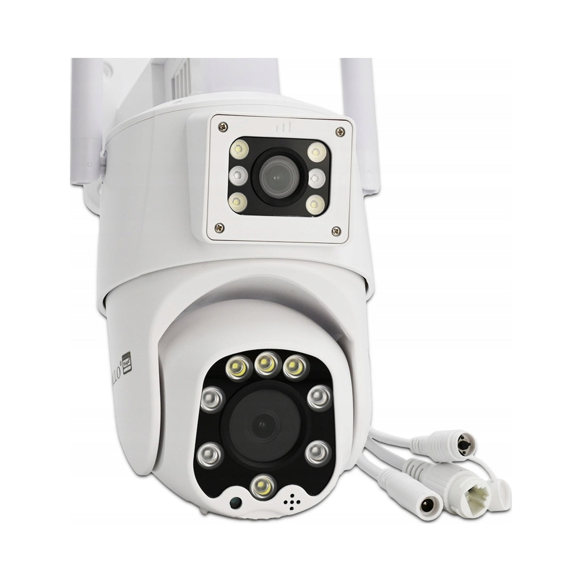 2x Orllo TZ8 Dual 4MP+4MP 4G Wi-Fi IP Camera