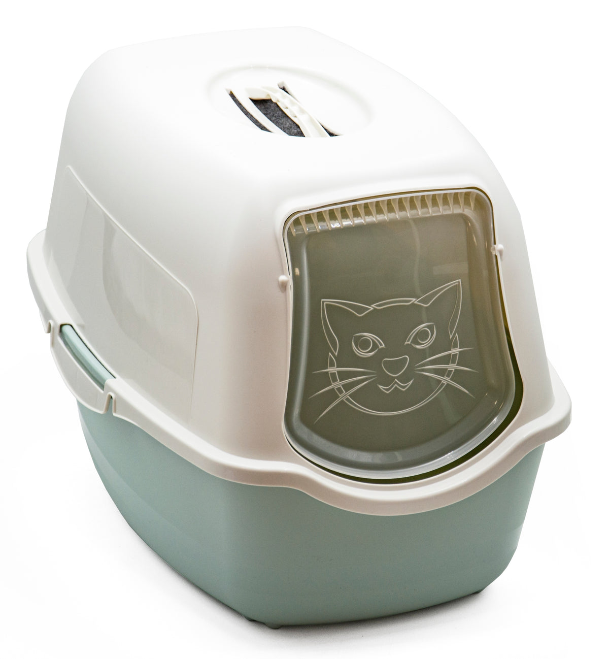 2x ROTHO Bailey White and green - cat litter box