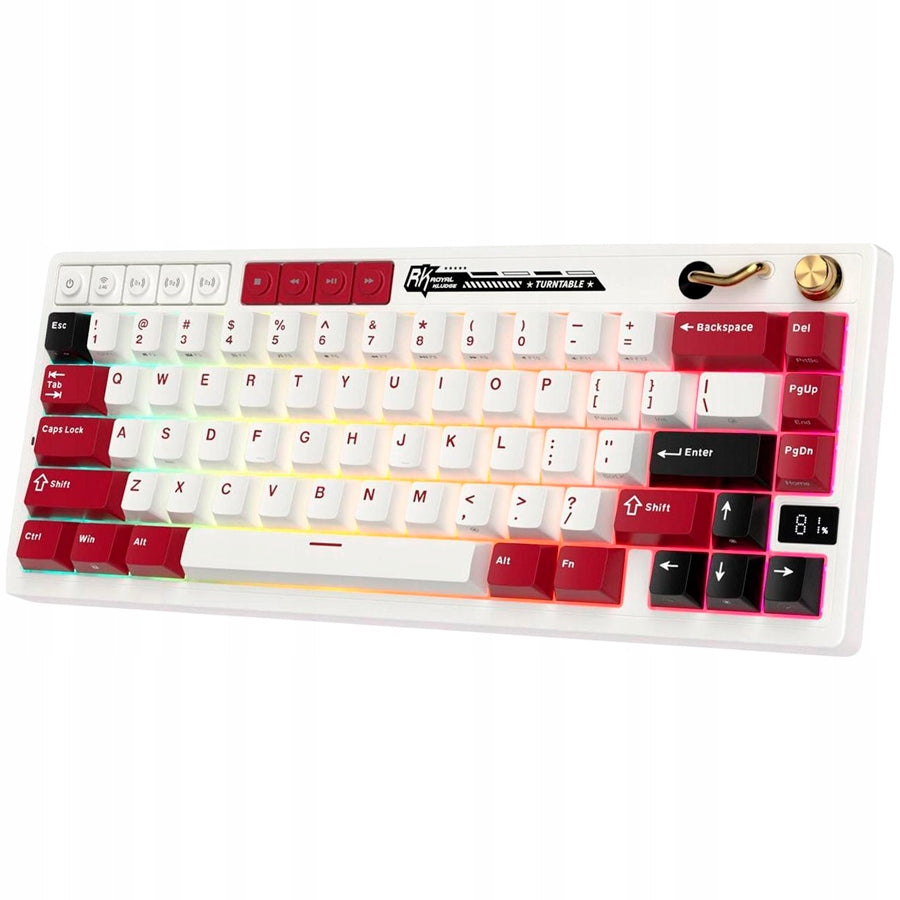 2x ROYAL KLUDGE RK M65 Famicom Gaming Keyboard Beige switch Manufacturer Royal Kludge