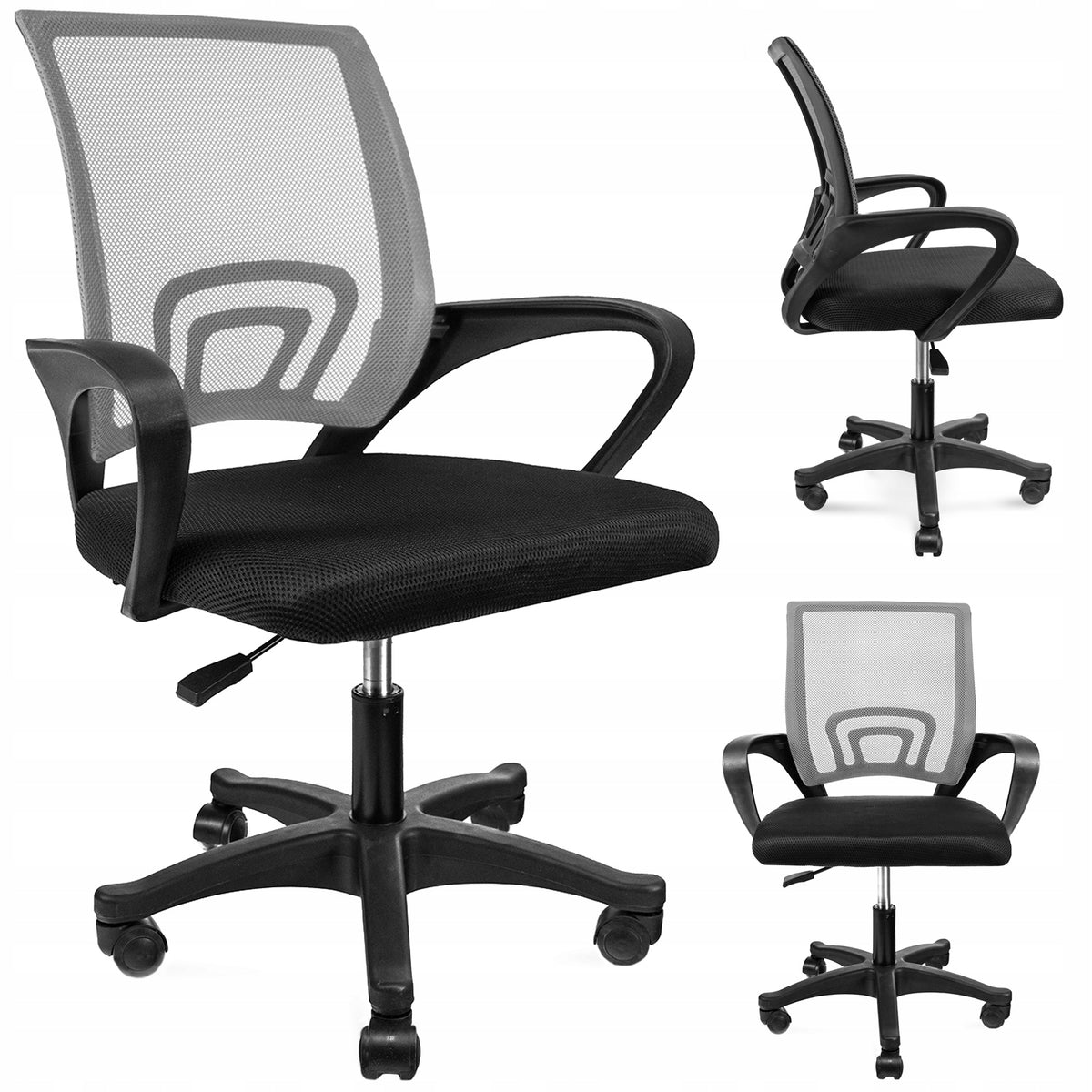 2x SMART chair black/grey (new code)