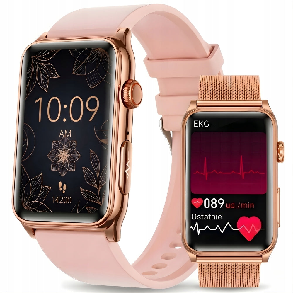 2x Smartwatch Vess Ge 50 Gold