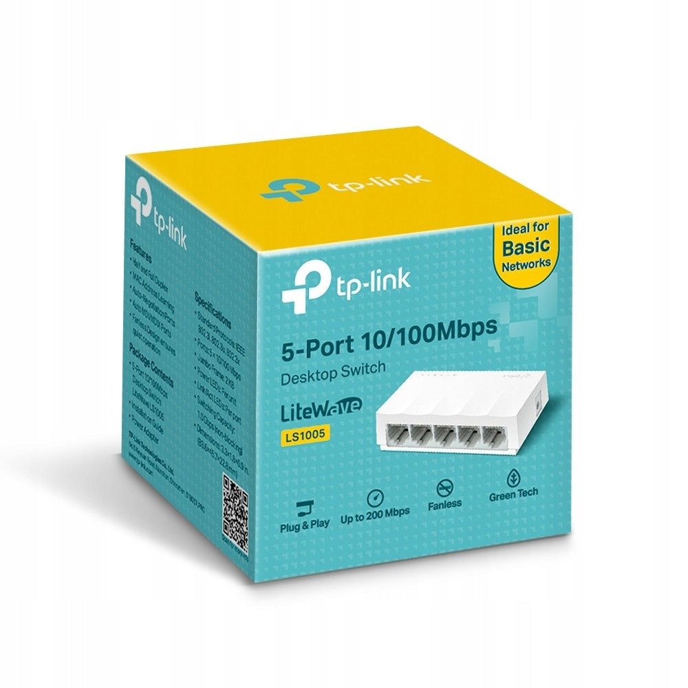 2x Switch TP-LINK LS1005 Manufacturer TP-Link
