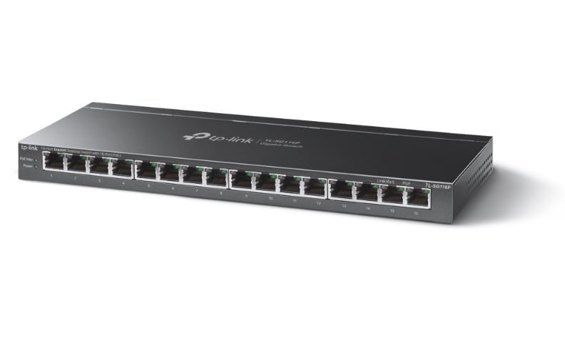 2x Switch TP-LINK TL-SG116P Manufacturer TP-Link