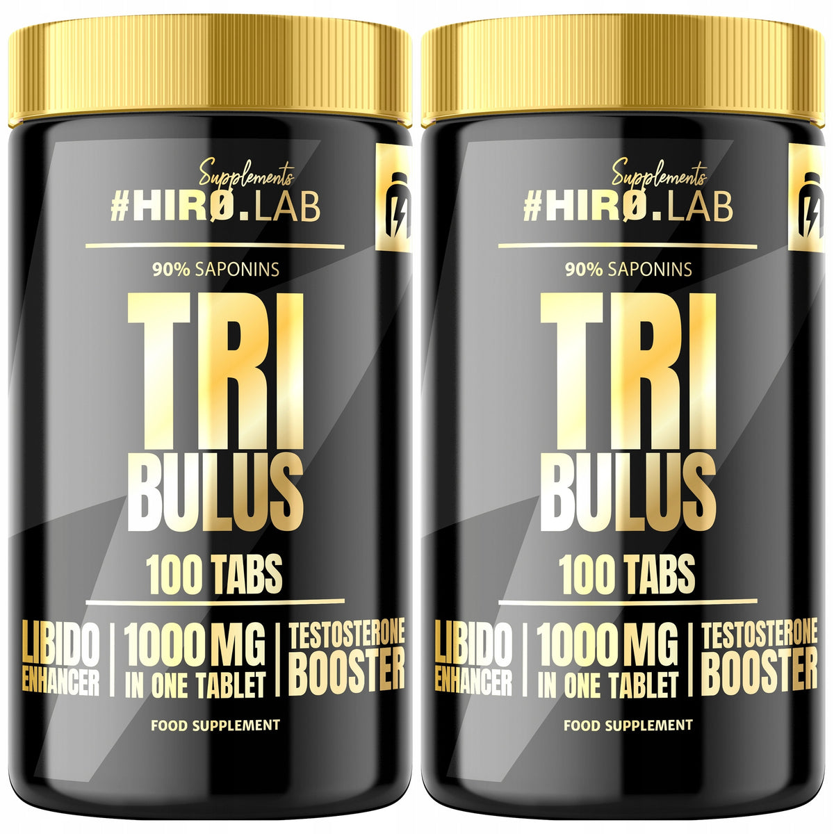 2x TRIBULUS Testosterone TERRESTRIS MACE 100 kaps Booster Libido HIRO.