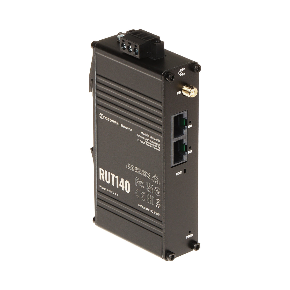 2x Teltonika RUT140 industrial router (RUT140000000)