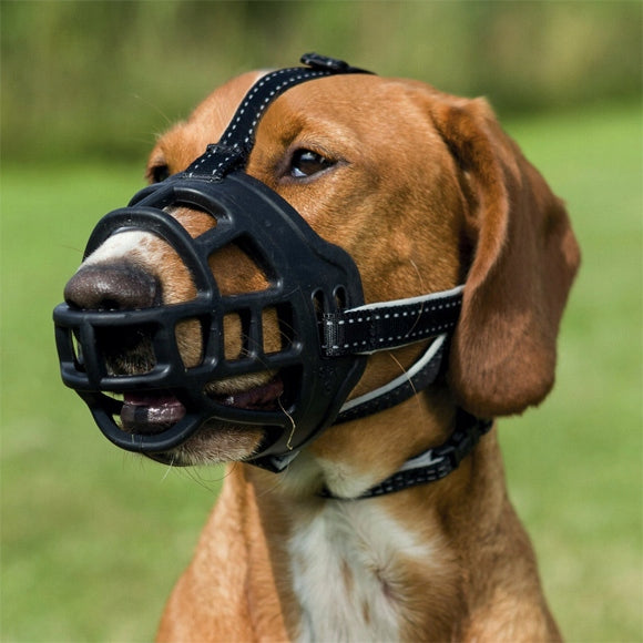 2x Trixie muzzle Muzzle Flex Silicone S Black Manufacturer code 17611