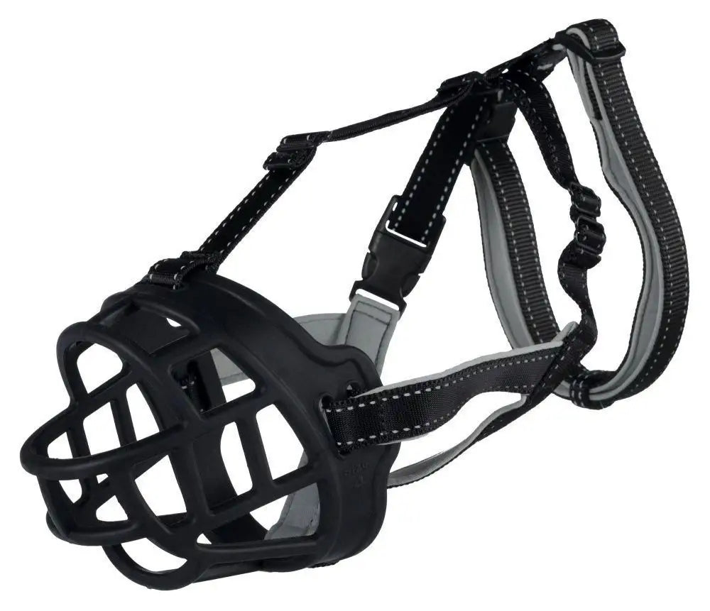 2x Trixie muzzle Muzzle Flex Silicone S Black