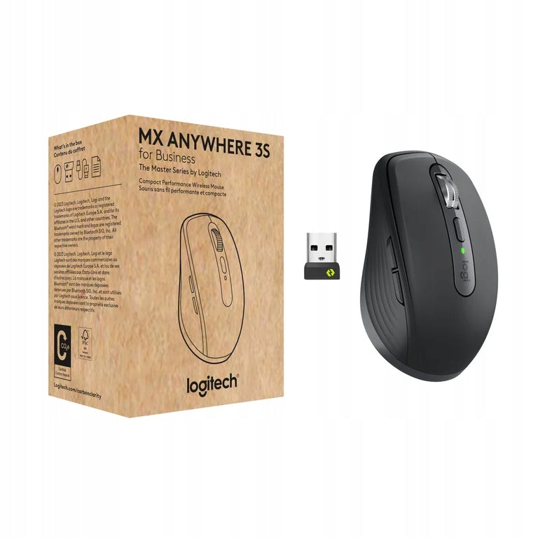 2x Wireless Mouse Logitech Mx Anywhere 3s For Business Sensor Laserow Manufacturer Logitech