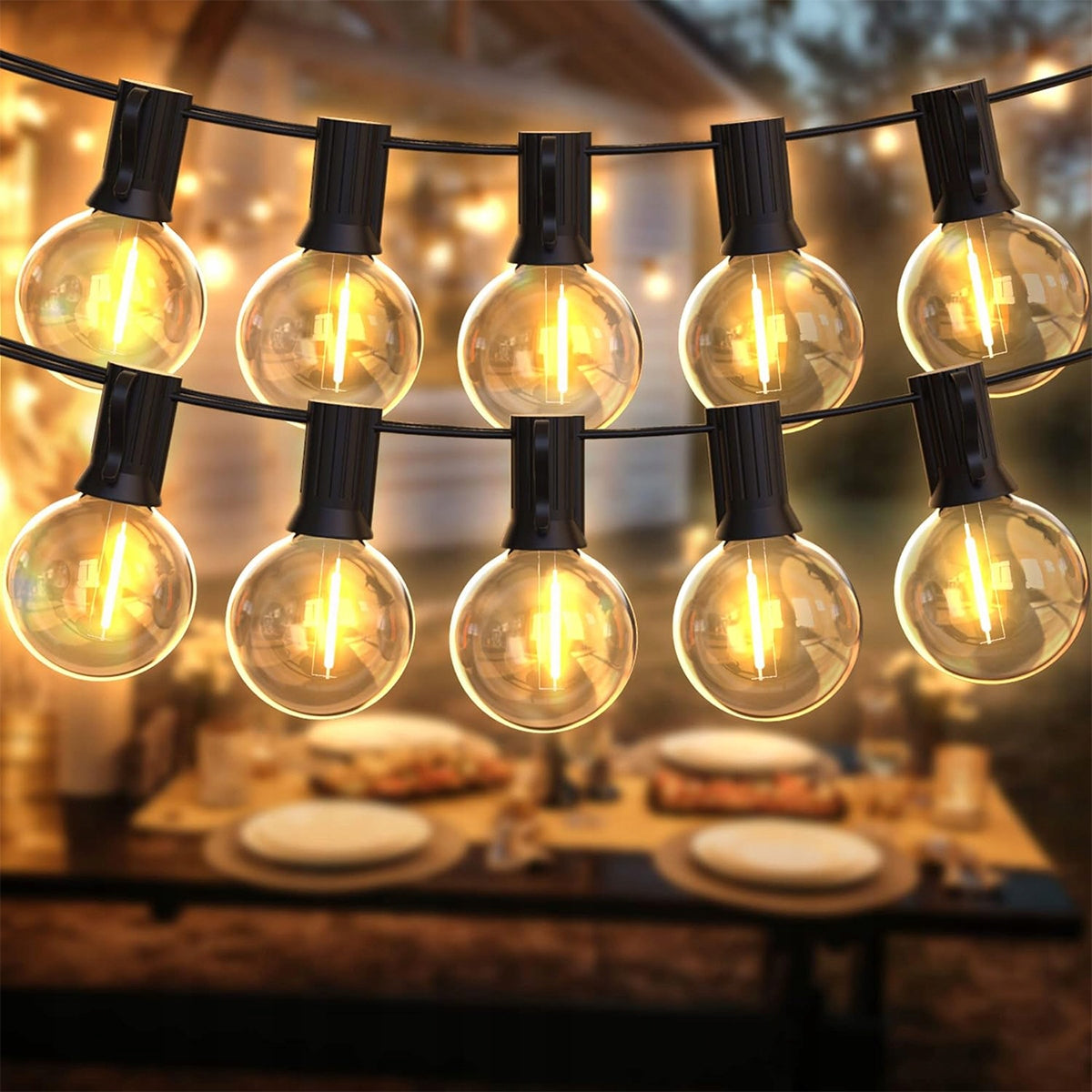 30 LED GARDEN LIGHT GARLAND BALCONY LIGHTS 30m FOR OUTDOOR GARDEN Packaging status original