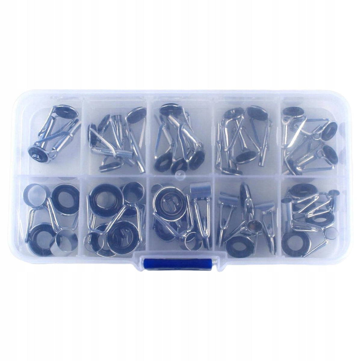 36Pcs Fishing Rod Guides Ring Set Ceramics Line