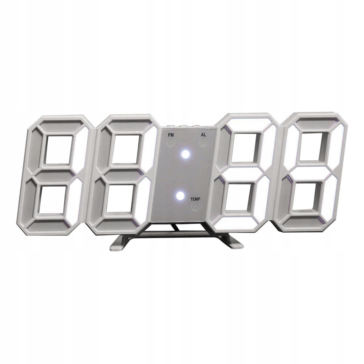 3D Digital ,Wall LED Time Clock,Led Electronic Clock,Modern Night Light