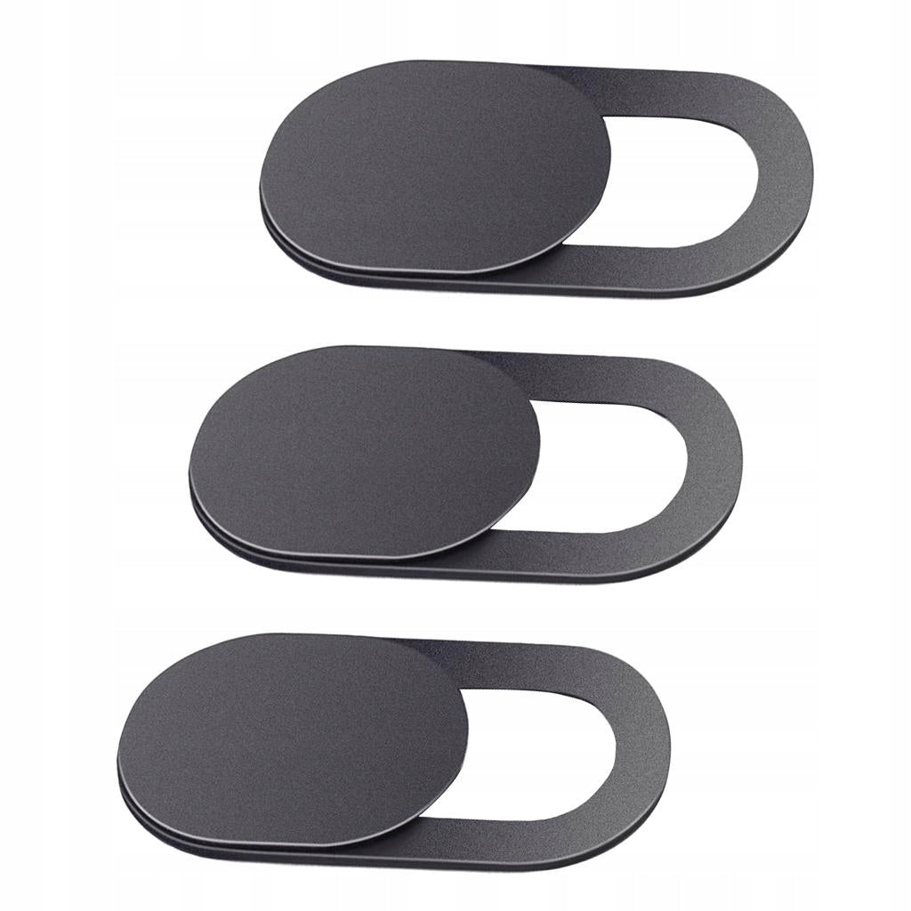 3pcs WebCam Cover Camera Privacy Black Sticker for Macbook