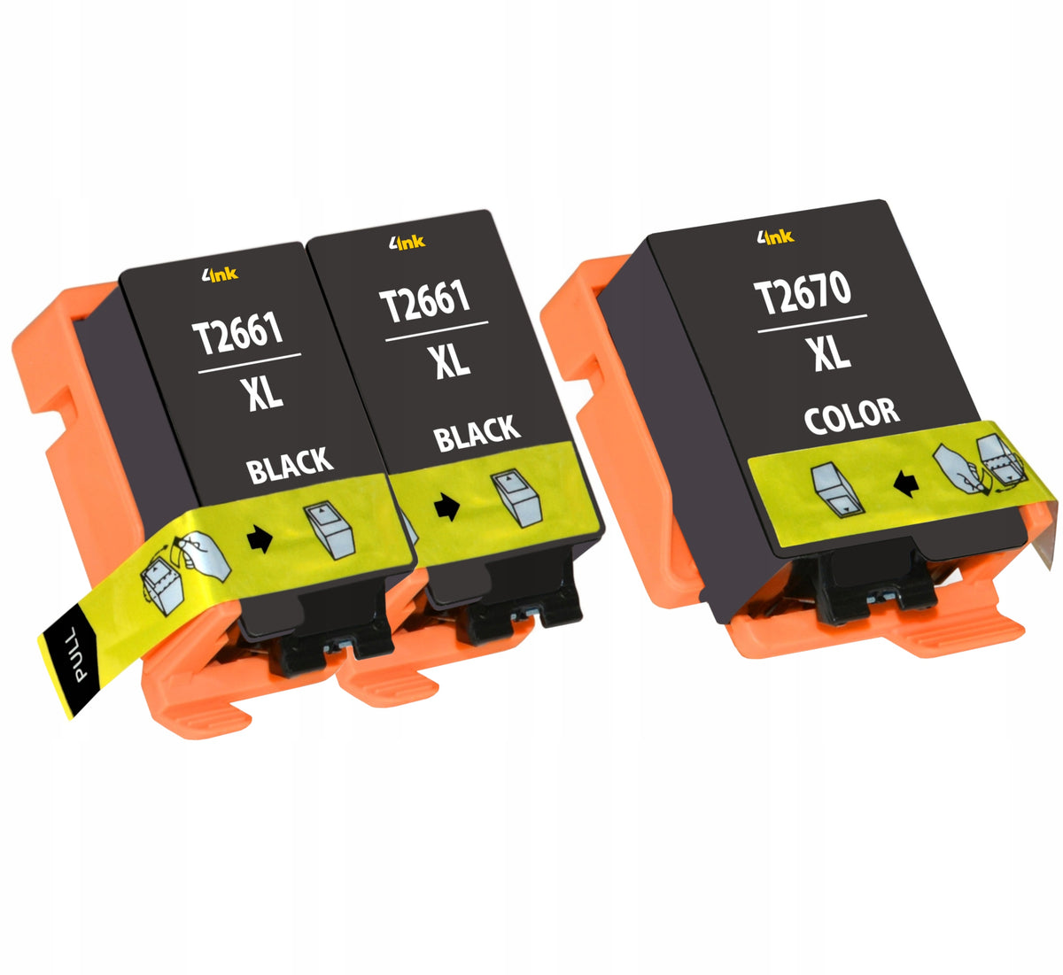 3x INK FOR EPSON T2661 WORKFORCE WF-100W WF-110W