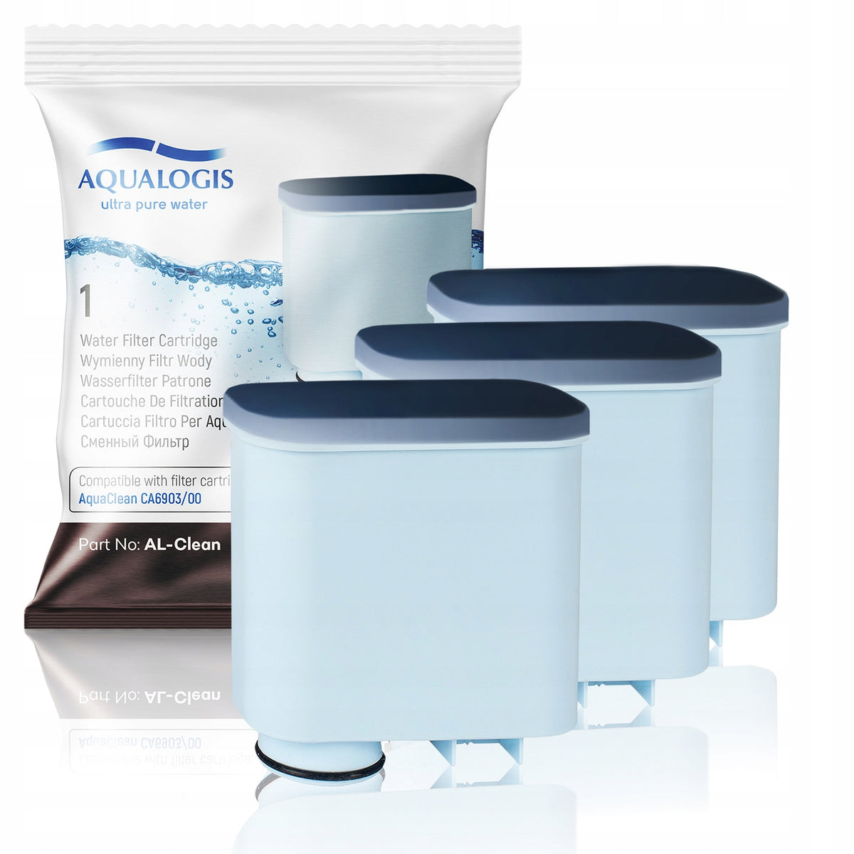 3x Water Filter for PHILIPS Latte Go CA6903