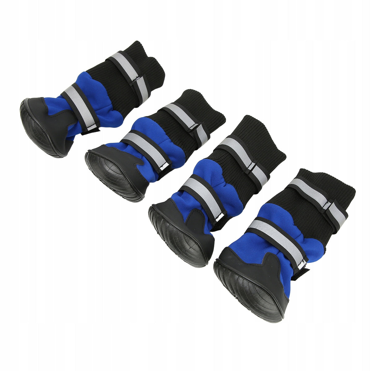 4 Pcs Dog Boots Waterproof Pet Boots Reflective, CE