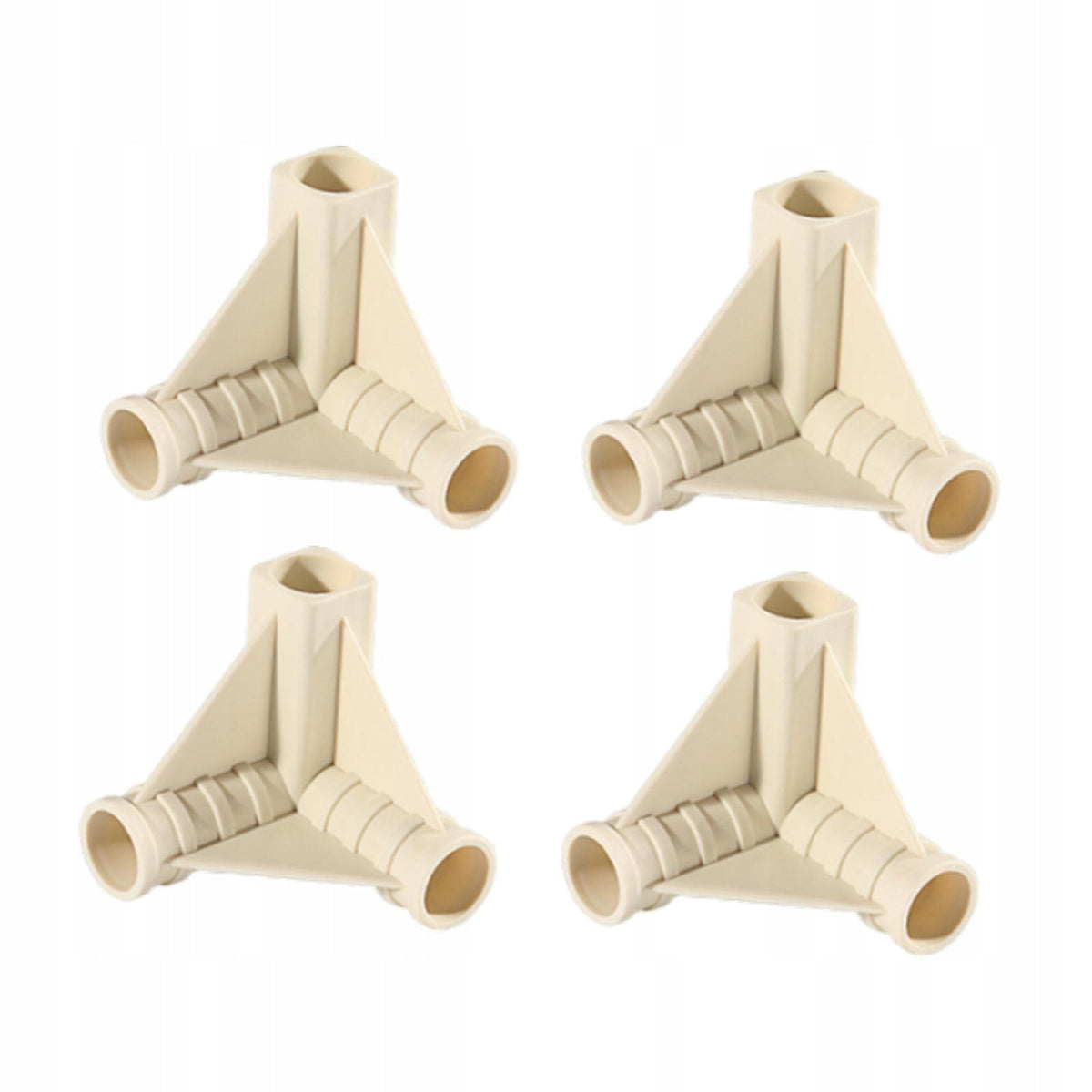 4 Pieces Tent Pole Connectors Practical Versatile Easy Height 6.1cm Packaging status original
