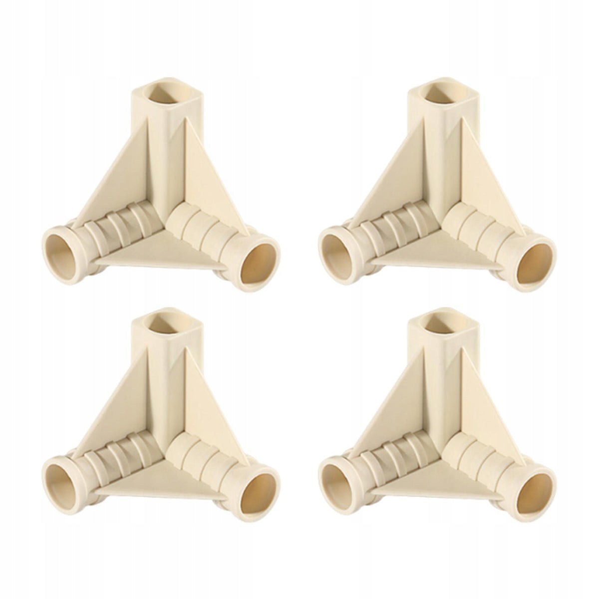 4 Pieces Tent Pole Connectors Practical Versatile Easy Height 6.1cm