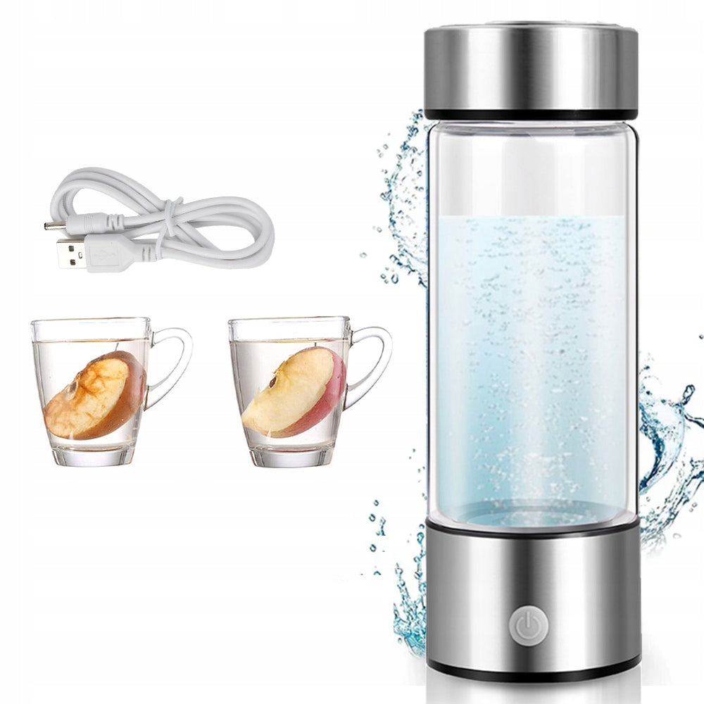 420ML BOTTLE WITH WATER-RICH ALKALINE WATER IONIZER GENERATOR