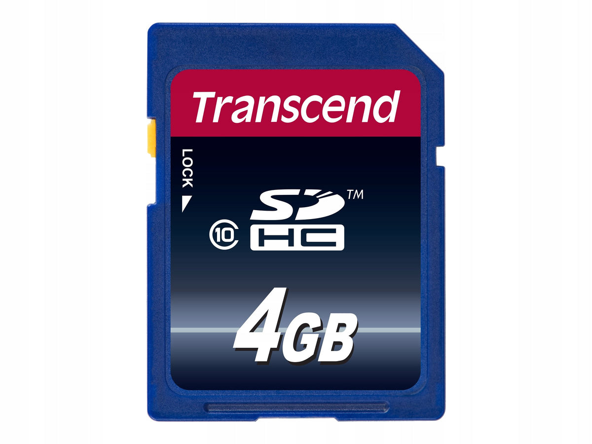 4GB Class 10 Transcend TS4GSDHC10 SDHC Memory Card Manufacturer Transcend