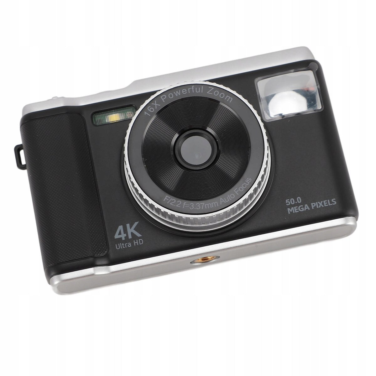 4K 50MP Digital Camera with 2.8-inch Auto-Adjusting WQ Screen