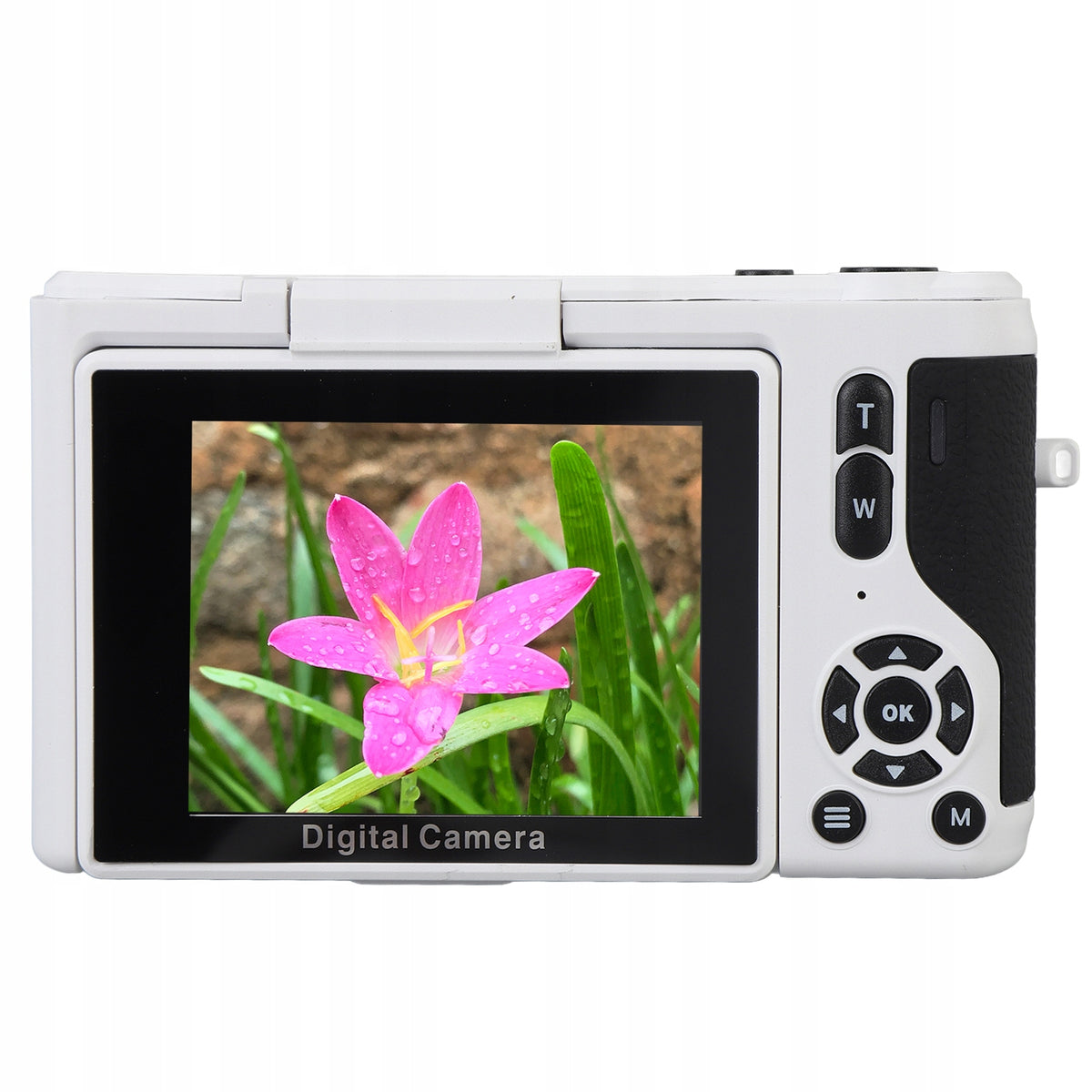 4K 64MP Digital Camera 180° Flip Screen Multiple FX Cosmetic Filters