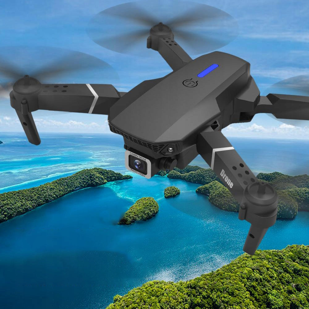 4K DUAL CAMERA FOLDING DRONE, 3×BATTERY - WIFI FPV FOR KIDS Packaging status original
