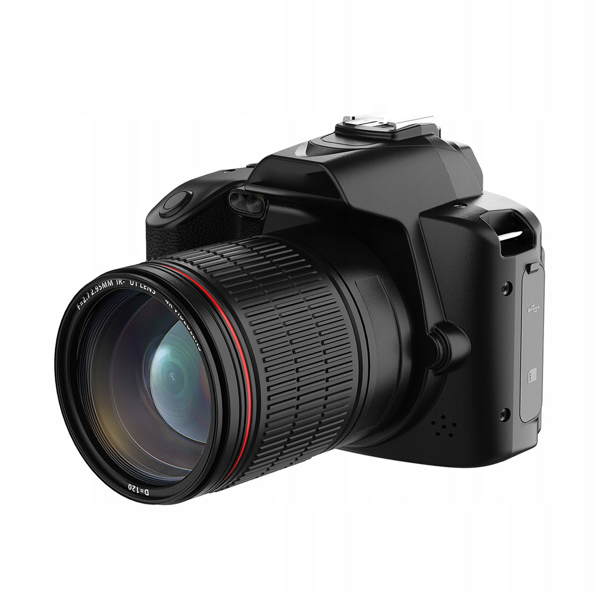 4K Digital Camera 64MP Digital Video Camera Dual 4W Lens