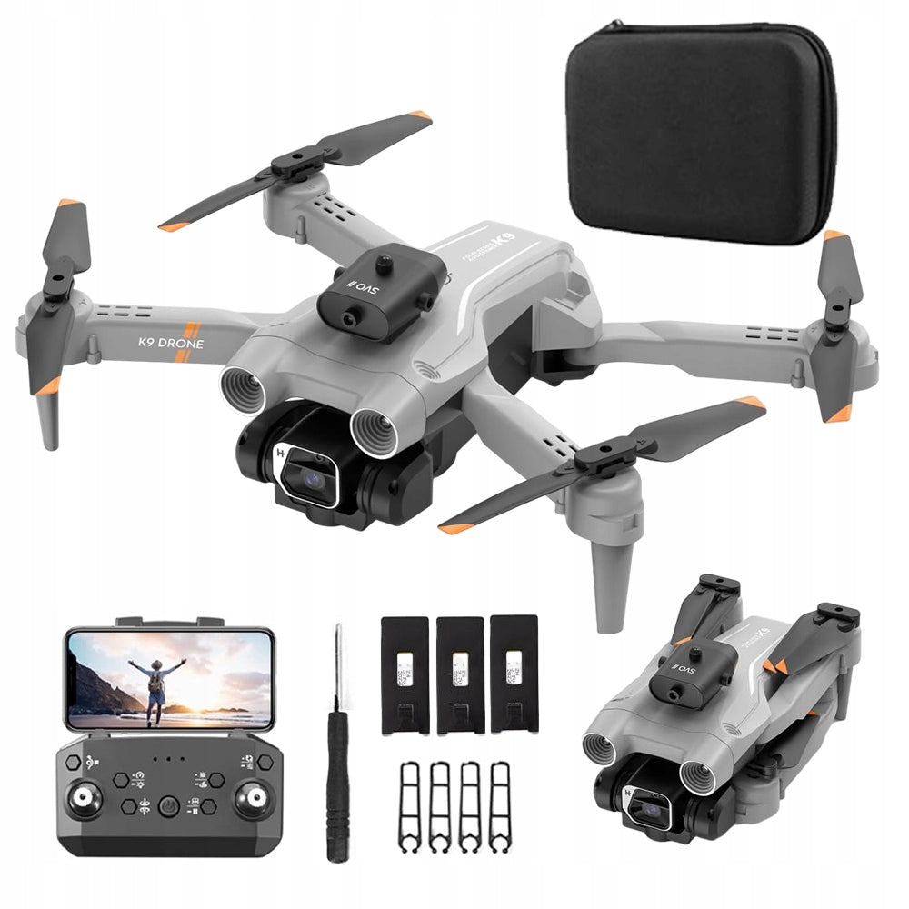 4K HD DRONE TWO LENSES LONG FLIGHT TIME PERFECT GIFT WITH 3 BATTERIES