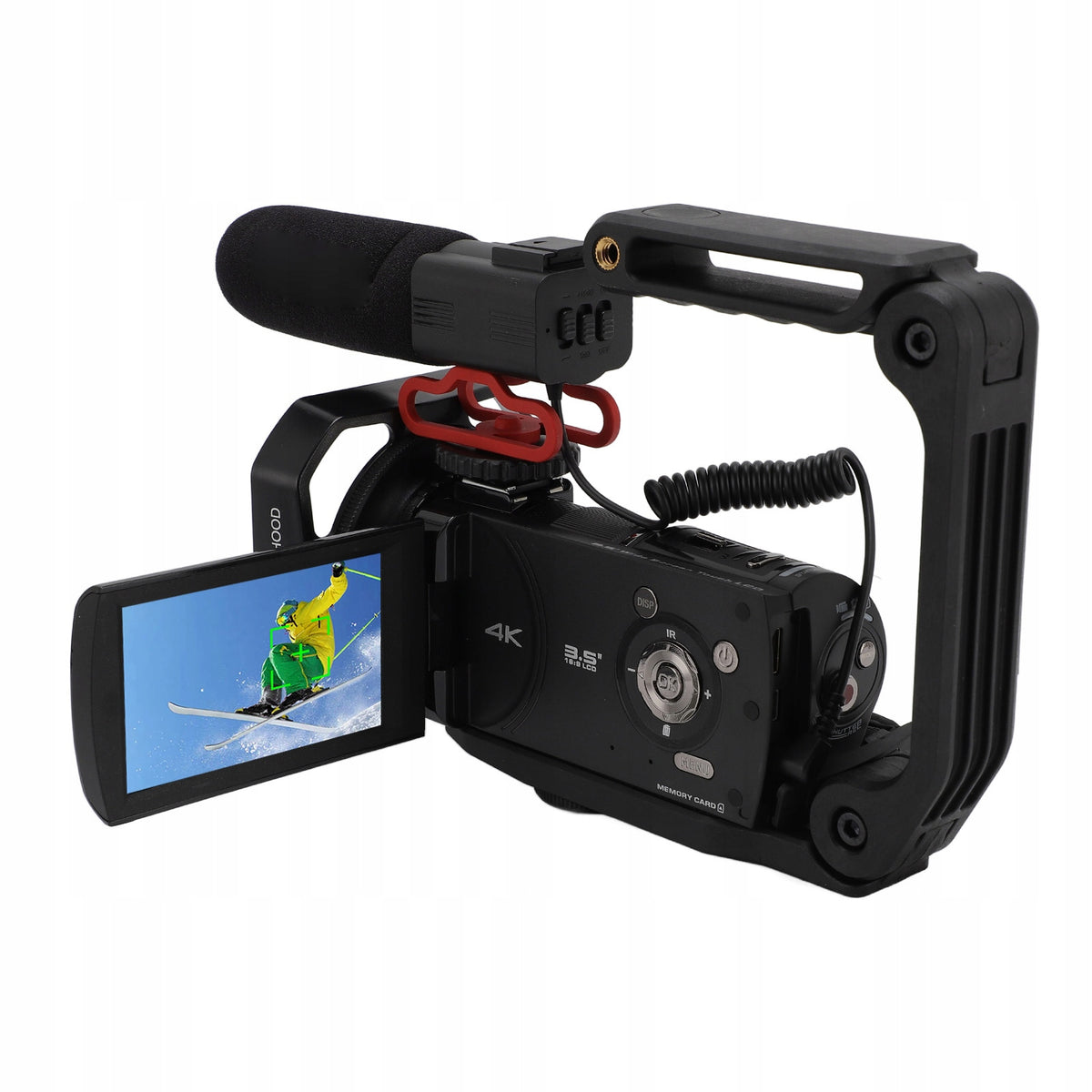 4K Video Camera With 3,5 Inch IPS R5 Touch Screen Brand no brand