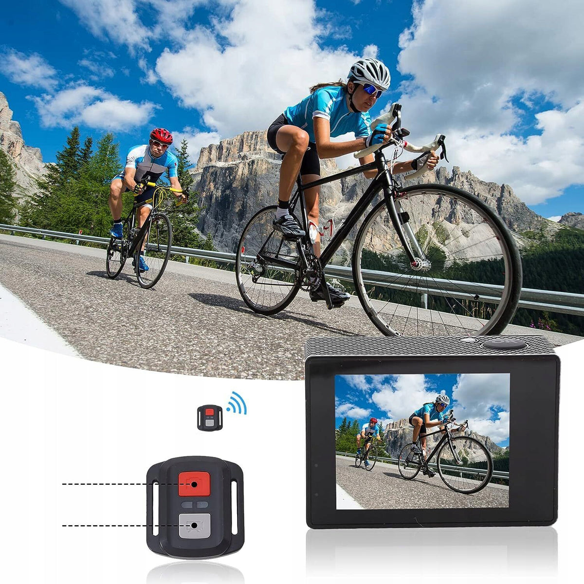 4K WIFI SPORTS CAMERA UNDERWATER WATERPROOF CAMERA Manufacturer code ecvt5