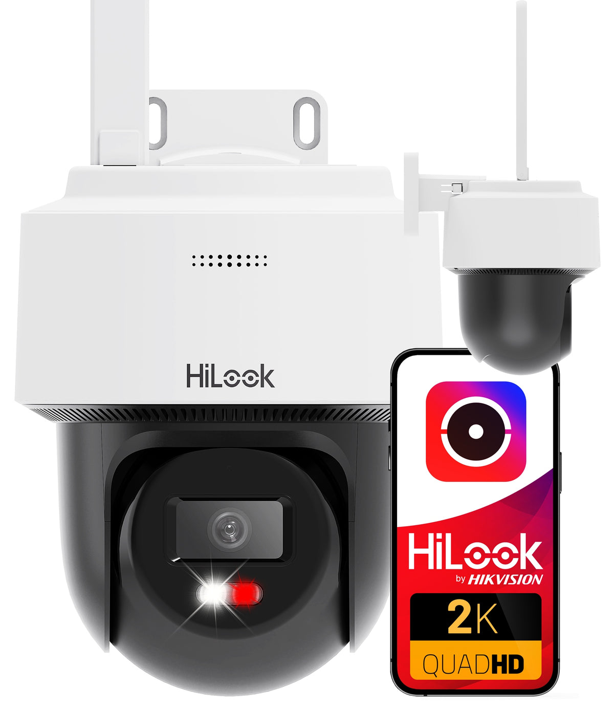 4MPx Outdoor HiLook Hikvision Autotracking Audio