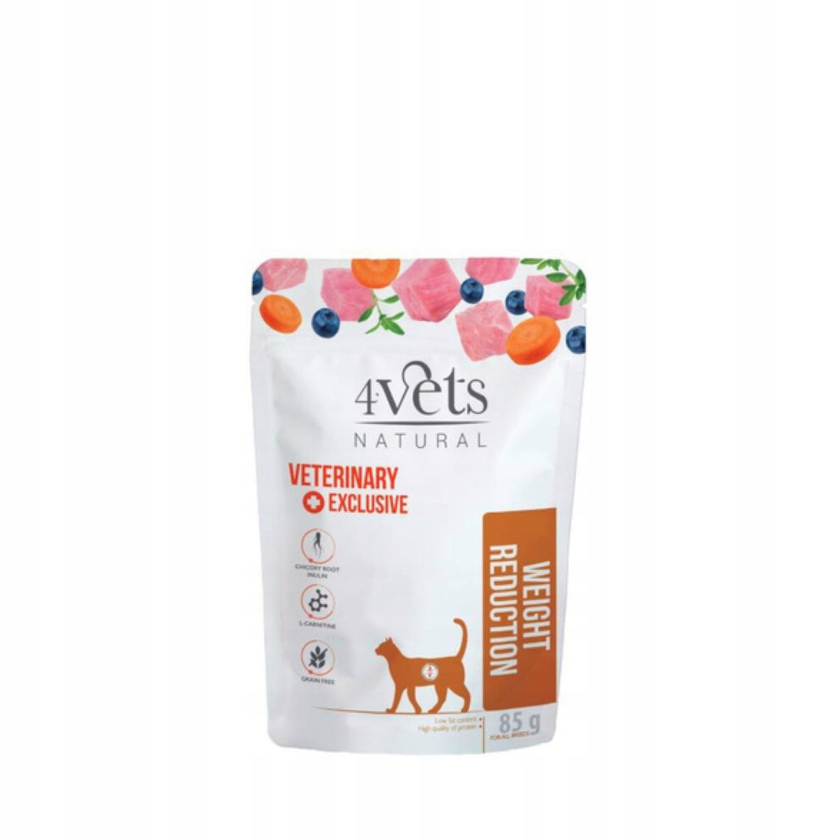 4Vets Natural Weight Reduction 85g for Cat